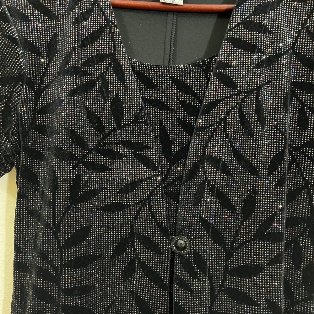 Another Thyme Black Dress View 2